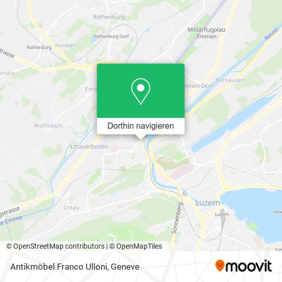 Antikmöbel Franco Ulloni Karte