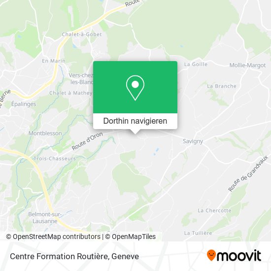 Centre Formation Routière Karte