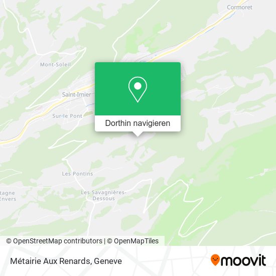 Métairie Aux Renards Karte