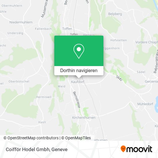 Coifför Hodel Gmbh Karte