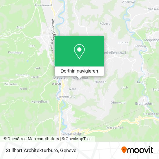 Stillhart Architekturbüro Karte