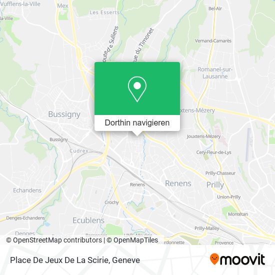 Place De Jeux De La Scirie Karte