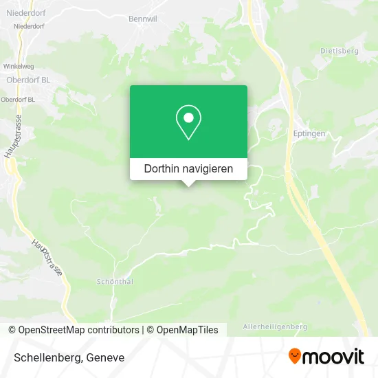 Schellenberg Karte