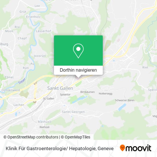 Klinik Für Gastroenterologie/ Hepatologie Karte