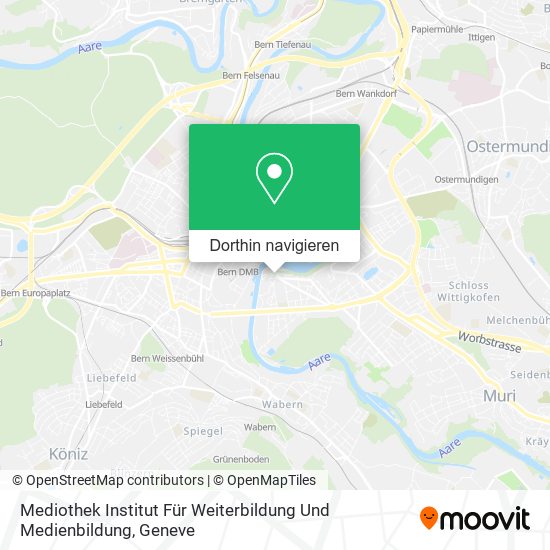 Mediothek Institut Für Weiterbildung Und Medienbildung Karte