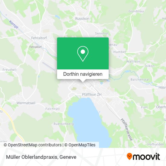 Müller Oblerlandpraxis Karte