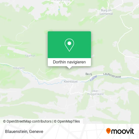 Blauenstein Karte