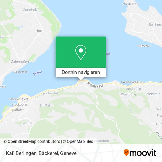 Kafi Berlingen, Bäckerei Karte