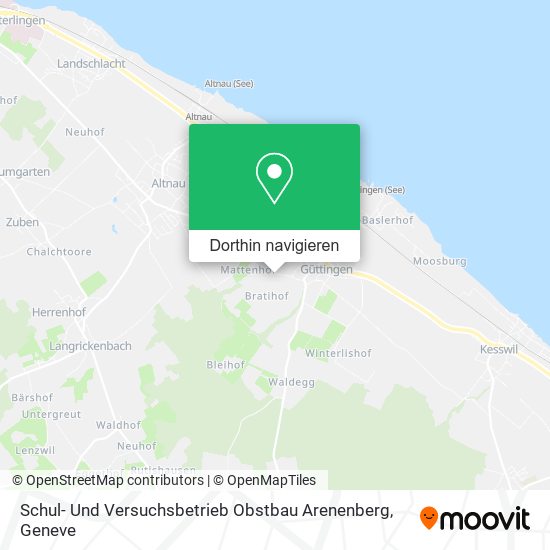 Schul- Und Versuchsbetrieb Obstbau Arenenberg Karte