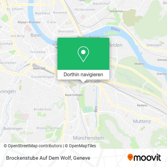 Brockenstube Auf Dem Wolf Karte
