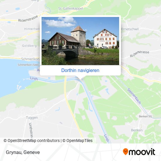 Grynau Karte