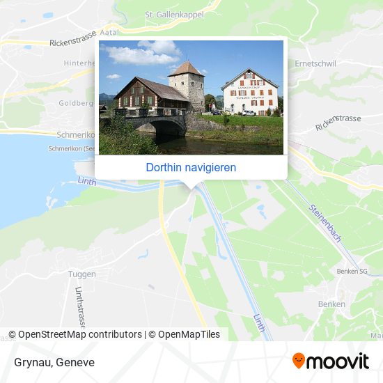 Grynau Karte