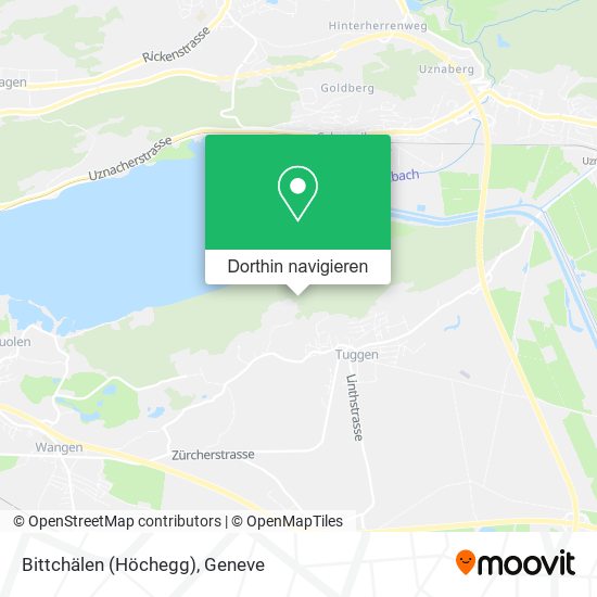 Bittchälen (Höchegg) Karte