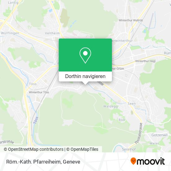 Röm.-Kath. Pfarreiheim Karte