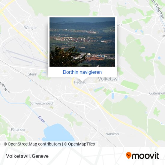 Volketswil Karte