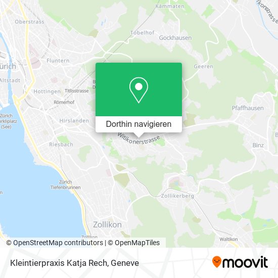 Kleintierpraxis Katja Rech Karte