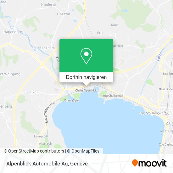 Alpenblick Automobile Ag Karte