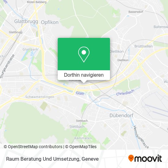 Raum Beratung Und Umsetzung Karte