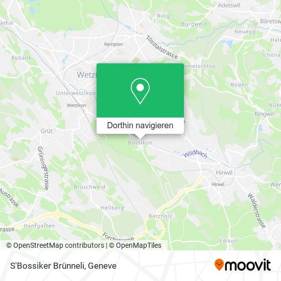 S'Bossiker Brünneli Karte