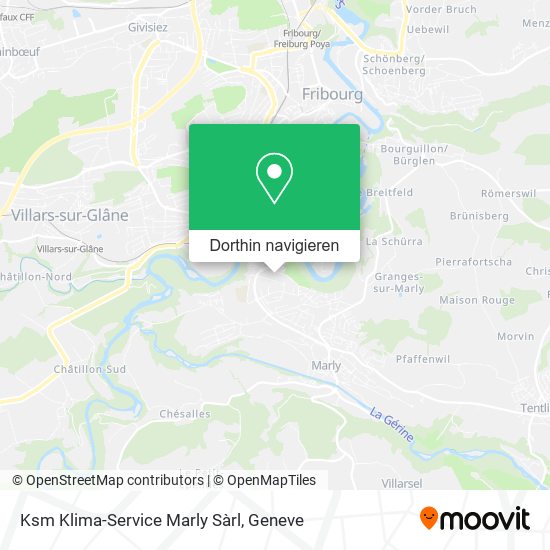 Ksm Klima-Service Marly Sàrl Karte