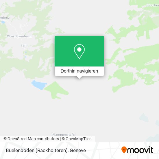 Büelenboden (Räckholteren) Karte