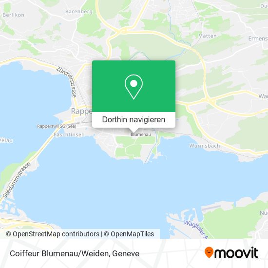 Coiffeur Blumenau/Weiden Karte