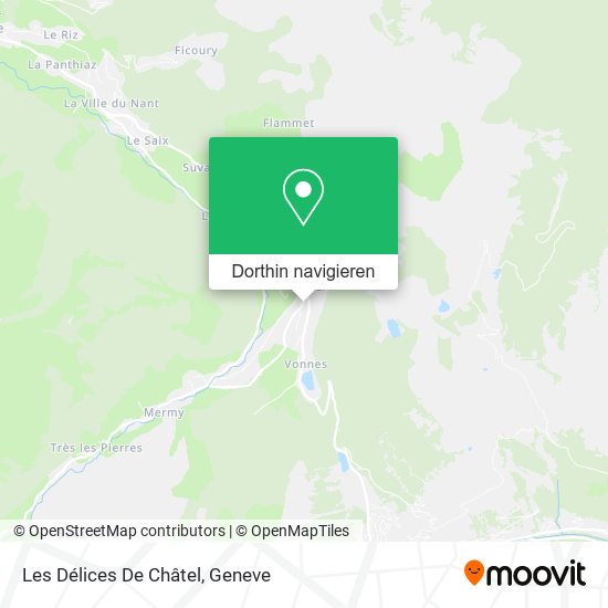 Les Délices De Châtel Karte
