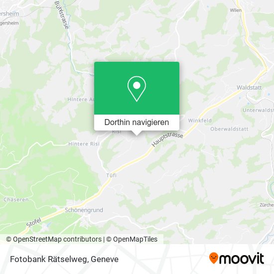 Fotobank Rätselweg Karte
