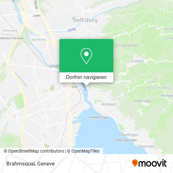 Brahmsquai Karte