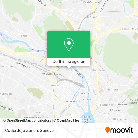 Coderdojo Zürich Karte