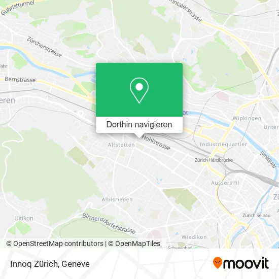 Innoq Zürich Karte