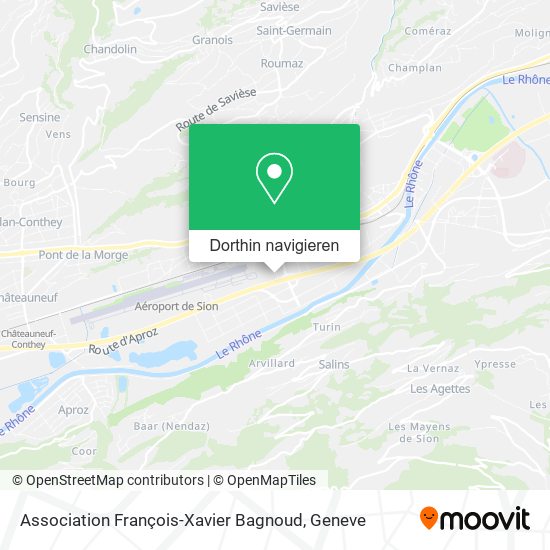 Association François-Xavier Bagnoud Karte