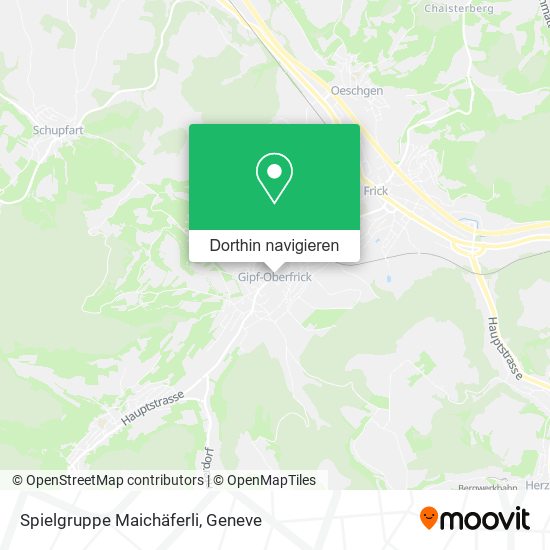 Spielgruppe Maichäferli Karte