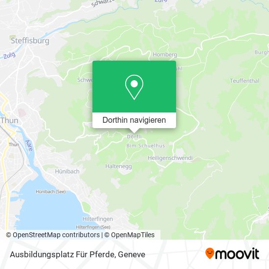Ausbildungsplatz Für Pferde Karte