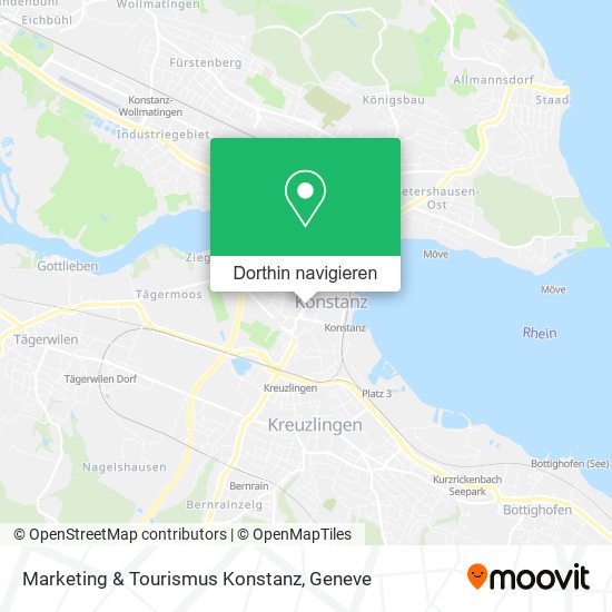 Marketing & Tourismus Konstanz Karte