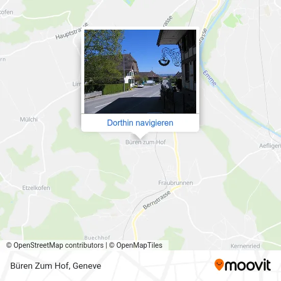 Büren Zum Hof Karte