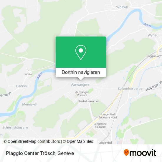 Piaggio Center Trösch Karte