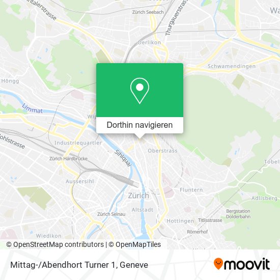 Mittag-/Abendhort Turner 1 Karte