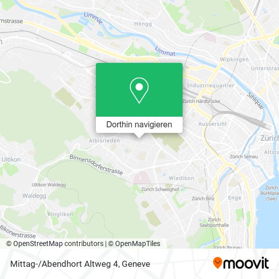 Mittag-/Abendhort Altweg 4 Karte