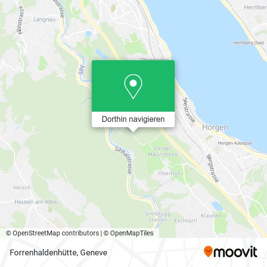 Forrenhaldenhütte Karte