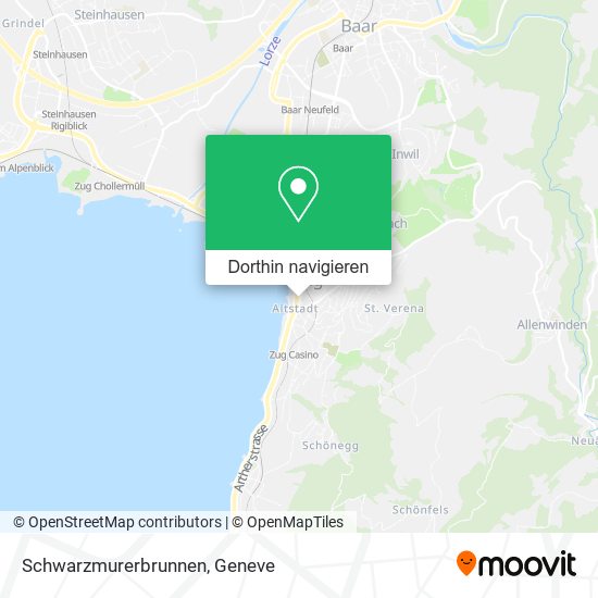 Schwarzmurerbrunnen Karte