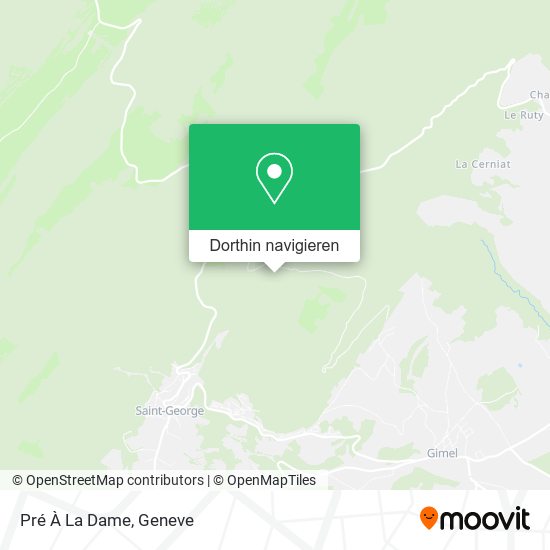 Pré À La Dame Karte