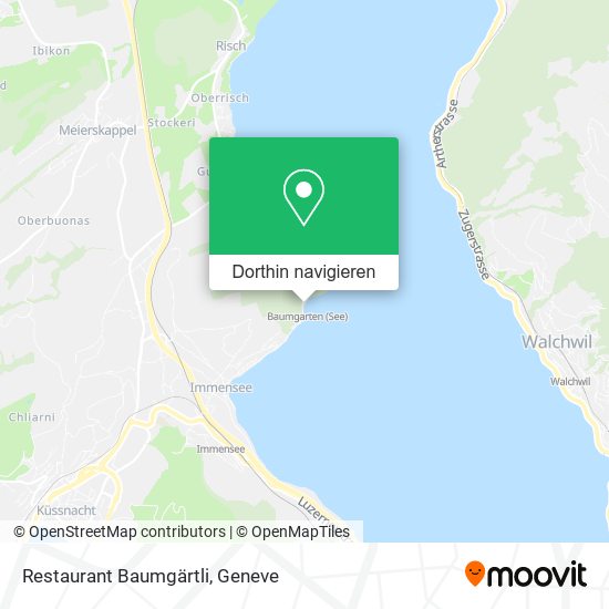 Restaurant Baumgärtli Karte