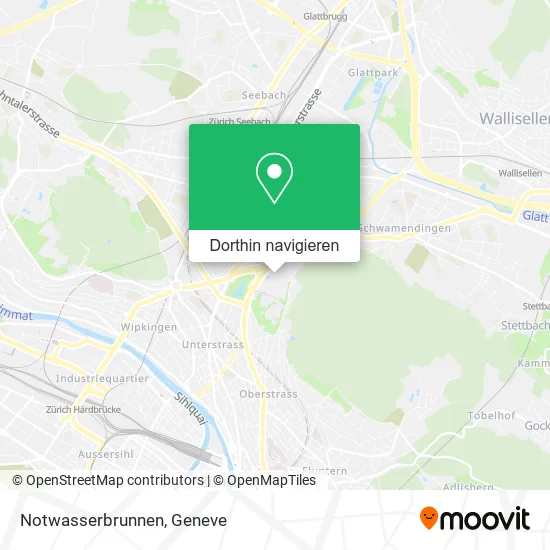 Notwasserbrunnen Karte