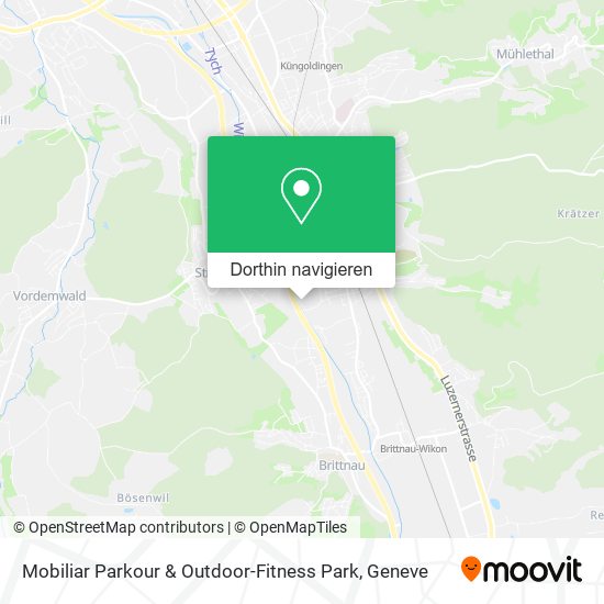 Mobiliar Parkour & Outdoor-Fitness Park Karte