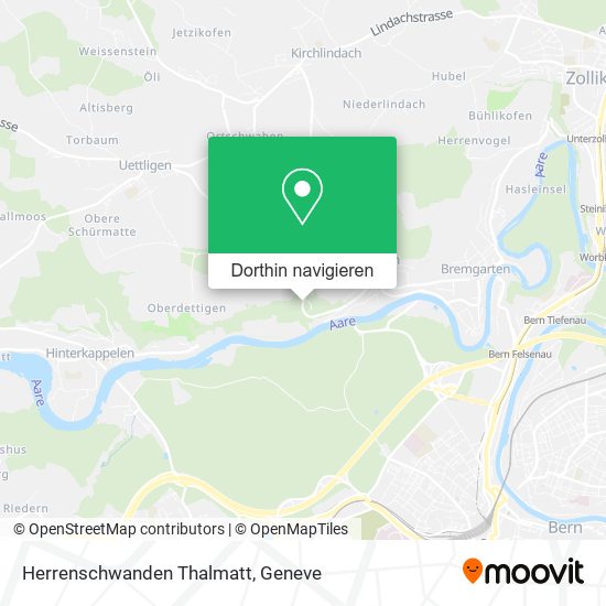 Herrenschwanden Thalmatt Karte