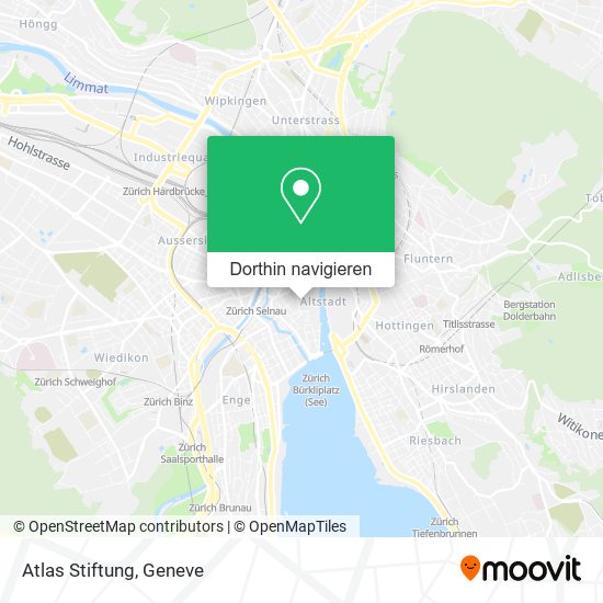 Atlas Stiftung Karte