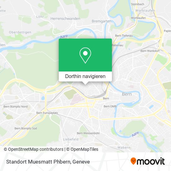 Standort Muesmatt Phbern Karte