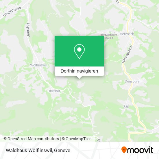 Waldhaus Wölflinswil Karte