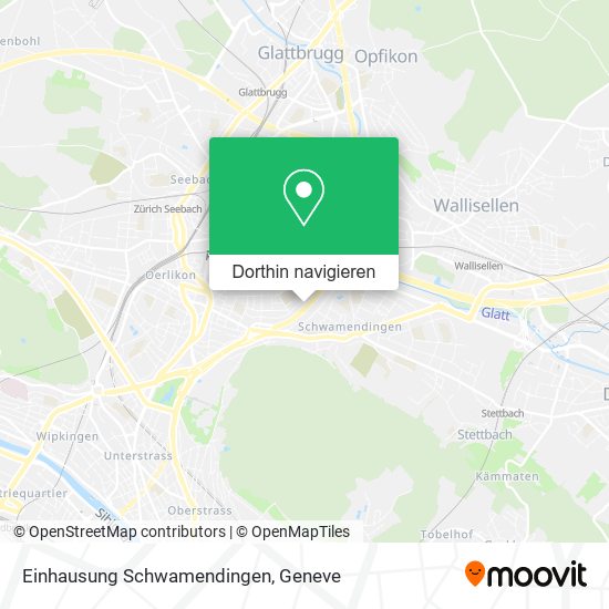 Einhausung Schwamendingen Karte